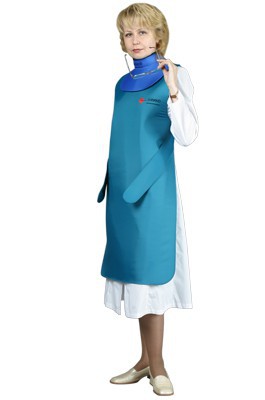 Фартук рентгенозащитный защитный односторонний тяжелый ФРЗОт-"Р-К" (резина без стойки, размер 46-54, Pb не менее 0.35 мм)