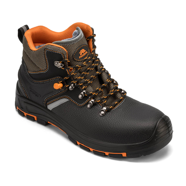 Ботинки кожаные мод. 8743РКВНМ-1,  ПУ-Нитрил, КП, шерстяной мех