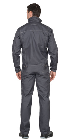 Костюм "Плутон": куртка, брюки тёмно-серый  (распродажа)