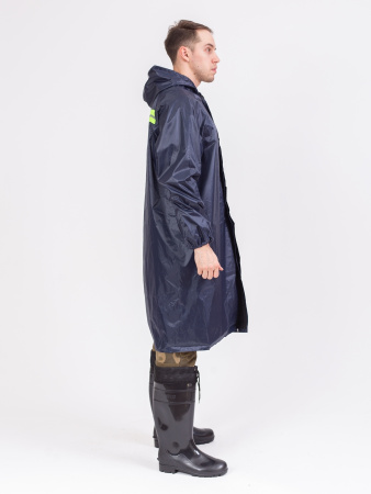 Плащ влагозащитный нейлон с ПВХ СОП (Синий)