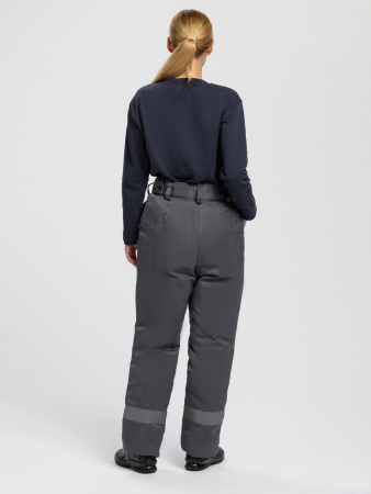 Брюки зимние женские Вьюга СОП (тк.Смесовая,210), т.серый (ЧЗ)