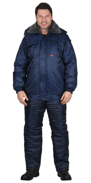 Куртка "Полюс" кор.,тёмно-синяя