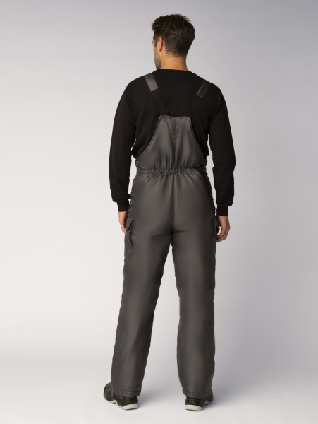 Костюм зимний Балтика (тк.Оксфорд) п/к, т.серый/красный