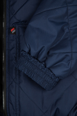 Куртка демисезонная Бомбер-Люкс (тк.Дюспо), т.синий (ЧЗ)