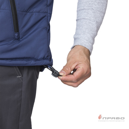 Жилет универсальный утеплённый "Кама" тёмно-синий ПРАБО (ЧЗ)