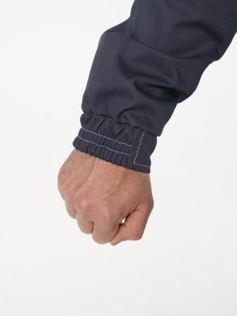 Куртка мужская Фаворит-Мега №116 серый с черный (ЧЗ)