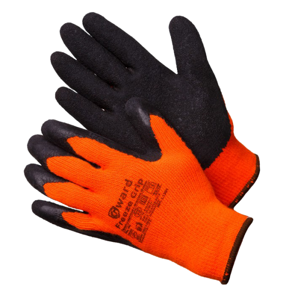 Перчатки FREEZE GRIP акриловые утепл. с латекс. текстурир. покрытием GWARD арт.L1301