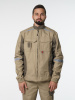 Куртка мужская Фаворит-Мега №116  бежевый, хаки тк. Канвас