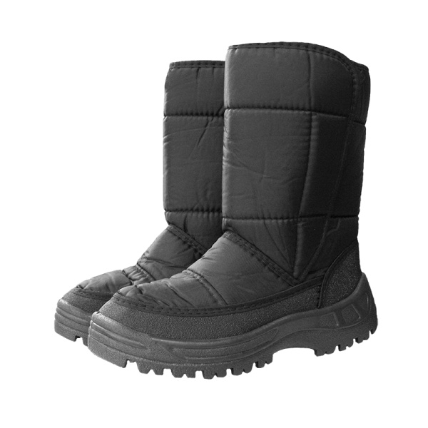 САПОГИ ПВХ мужские дутые "Люкс/АЛЯСКА" С ЛИПУЧКОЙ (АРТ.11-51-5), черный Step