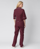 Костюм женский Диана (тк.ТиСи), бордовый (ЧЗ)
