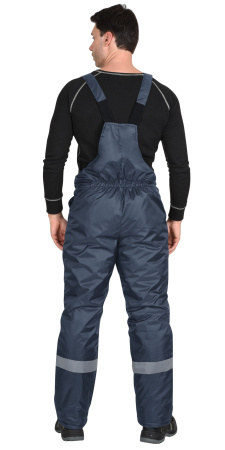Полукомбинезон зимний "Север" темно-синий с СОП (ЧЗ)