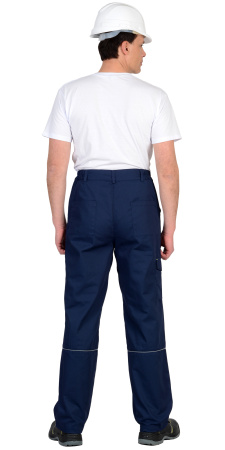 Брюки "СИРИУС-ФОТОН" мужские темно-синие