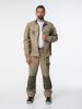 Куртка мужская Фаворит-Мега №116  бежевый, хаки тк. Канвас