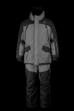 Костюм зимний мужской "NORDPOINT" (TASLAN) Grey\Black (ЧЗ)