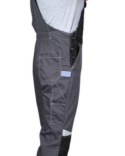 Полукомбинезон "Фаворит-Мега": серый с черн., и сиреневым, СОП Тк. Rodos Распродажа