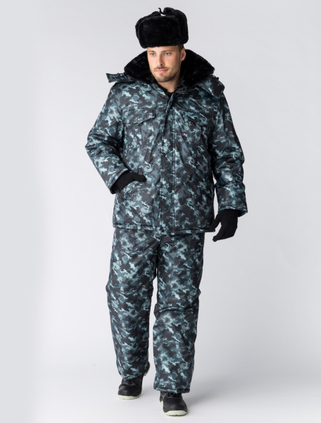 Куртка зимняя для Охранника КМФ, город (ЧЗ)